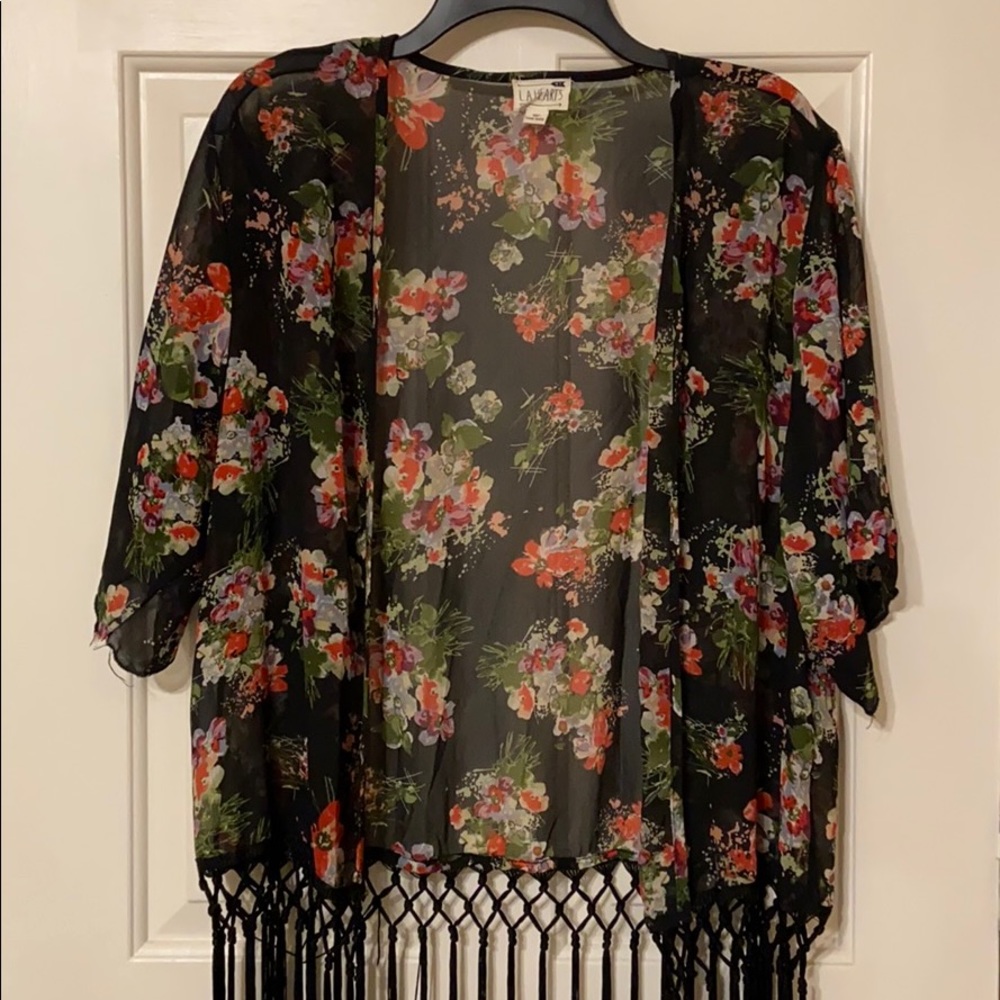 LA Hearts Kimono